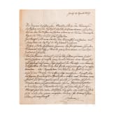 Archduke Johann of Austria (1782-1859) – a handwritten letter with huntsman instructions dated April 24, 1859