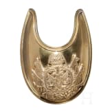 A gorget for officers of the guards during the reign of Catherine the Great (1762-96)