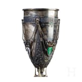 A silver shooting cup "Swiss Federal Shooting Festival St. Gallen 1904"