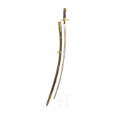 A sabre for cadets, dated 1891
