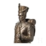Carl Silbernagel – a large figure of a 19th century guard infantryman, dated 1902