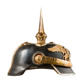 Helm M1886 für einen badischen General, Trageweise ab 1897