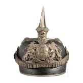 A helmet M 1886 for officers of the Infantry Leib Regiment or the Pioneers