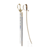 An official's sword from the reign of King Maximilian II of Bavaria (1848-64)