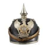 A helmet for a sergeant from the Oldenburgian Dragoon Regiment No. 19