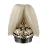 A helmet for officers in the Prussian General Staff, with parade plume, circa 1900