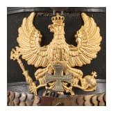 A shako for reserve officers of the Jäger-Bataillons 3, 4, 5, 6, 7, 8, 9 or 11