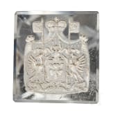 Otto Fürst von Bismarck (1815-98) – his personal rock crystal desk seal with the princely coat-of-arms since 1871