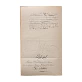 Marine-Oberstabsarzt Dr. Emil Sähn – Epauletten, Schulterstücke und kaiserliches Patent von 1916