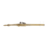 A magnificent Ionian flintlock pistol, 18th/19th century