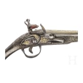 A Turkish flintlock pistol from the Balkans, 18th/19th century
