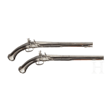 A pair of flintlock pistols, Giovanni Fondrino of Padua, circa 1680