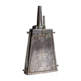 A Brescian iron powder-flask, early 17th century
