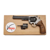Revolver Korth Serie 24, mit Wechseltrommel, im Kasten