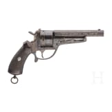 Revolver Sys. Galand, Eusgaladuna Placencia, um 1870
