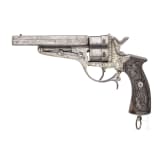 A Revolver by Teodoro Ybarzabal, Sys. Galand, Eibar, circa 1870