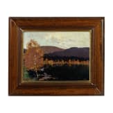 Hermann von Le Suire (1861 - 1933) - Gem&auml;lde "F&ouml;rchensee"