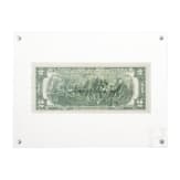 Andy Warhol - Zwei-Dollar Schein, handsigniert und gestempelt, USA, 1976