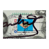 Andy Warhol - Zwei-Dollar Schein, handsigniert und gestempelt, USA, 1976