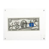 Andy Warhol - Zwei-Dollar Schein, handsigniert und gestempelt, USA, 1976