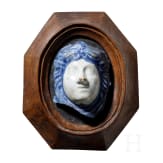 Kopffragment einer Relieftafel, della Robbia Werkstatt, Florenz, 15. Jhdt.
