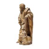 Figur des Evangelisten Lukas, Umkreis von Thomas Schwanthaler, um 1700