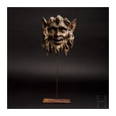 Gesicht eines Satyrs, &ouml;sterreichisch, wohl Wien, um 1700