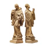 Zwei Heiligenfiguren, s&uuml;ddeutsch/fr&auml;nkisch, 18. Jhdt.