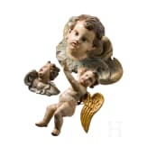 Satz von drei Putti, s&uuml;ddeutsch, 18./19. Jhdt.