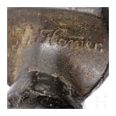 Kleine Wachsb&uuml;ste eines Priesters, deutsch, 18./19. Jhdt.
