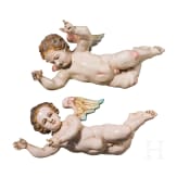 Ein Paar Terrakotta-Putti, Italien, 19. Jhdt.