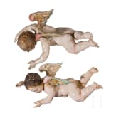 Ein Paar Terrakotta-Putti, Italien, 19. Jhdt.