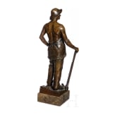 Statuette eines Bergmannes, deutsch, 19. Jhdt.
