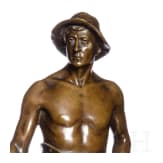 Statuette eines Bergmannes, deutsch, 19. Jhdt.