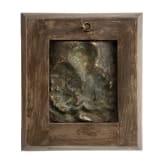 Bronzerelief mit der Darstellung Judiths mit dem Kopf des Holofernes, Italien, 19. Jhdt.