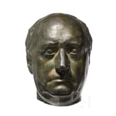 Johann Wolfgang von Goethe - bronzierte Gipsmaske