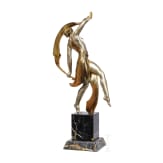Figur einer T&auml;nzerin, Frankreich, 20. Jhdt.