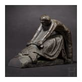 Kleinbronze in der Art des Ernst Barlach, deutsch, um 1920/30