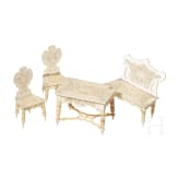 Set Miniaturm&ouml;bel, deutsch, um 1900