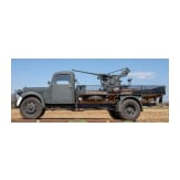 Selbstfahrlafette auf Basis des Mercedes-Benz L 3000 S mit 2 cm Flak 30, Baujahr 1939