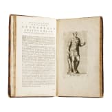 "Art cabinet" (transl.), containing 100 plates of monuments of ancient Rome, Gravenhage, 1737