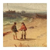 Gustav Adolf Boenisch (1802-87) - "Strand", datiert 1830