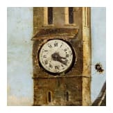 Bilderuhr "Kapelle am Wegrand", Italien, 19. Jhdt.