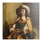 Zwei Historismus-Portraits adliger Herren des 17. Jhdts.