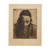 Judaica - vier Schwarzwei&szlig;-Zeichnungen j&uuml;disches Leben