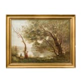 Impressionistische Landschaft, Frankreich, Ende 19. Jhdt.