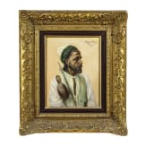 Oscar Meyer-Elbing (1866 - ca. 1930) - Portrait eines Orientalen, datiert 1895