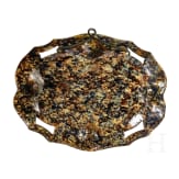 Ovale Fayence-Schale in der Art des George Palessy, Frankreich, um 1600