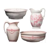 Zwei Waschtischgarnituren Villeroy & Boch bzw. Imperial Bonn