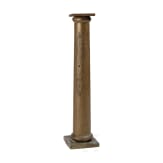 Ziers&auml;ule aus Messing, deutsch, 1. H&auml;lfte 19. Jhdt.